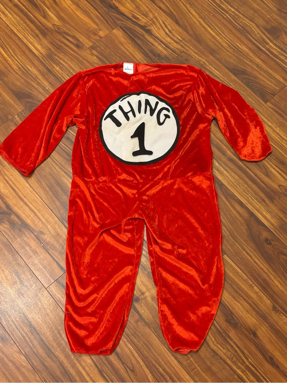 Red "Thing 1" Kids Costume by Dr. Seuss Kids Size 4 - 6 years of age